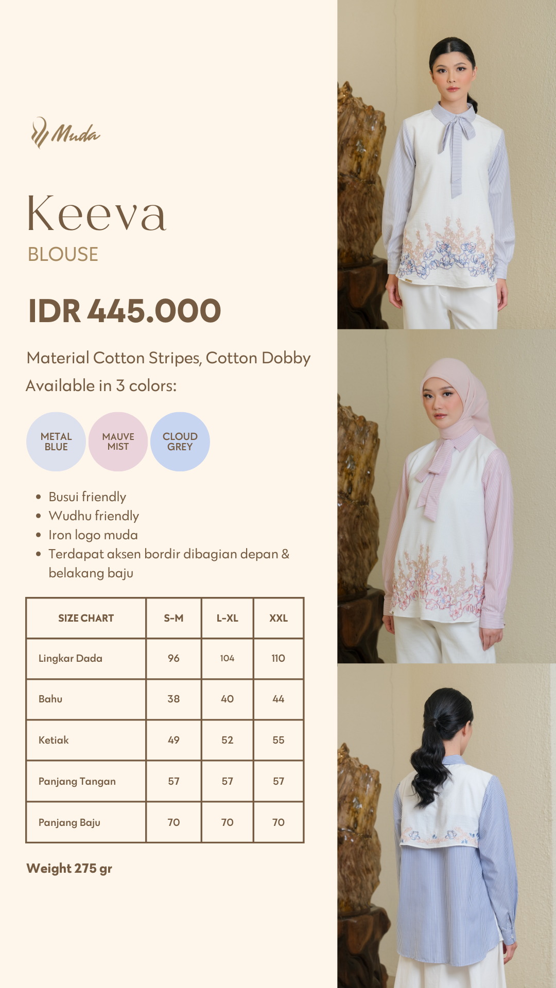 KEEVA BLOUSE