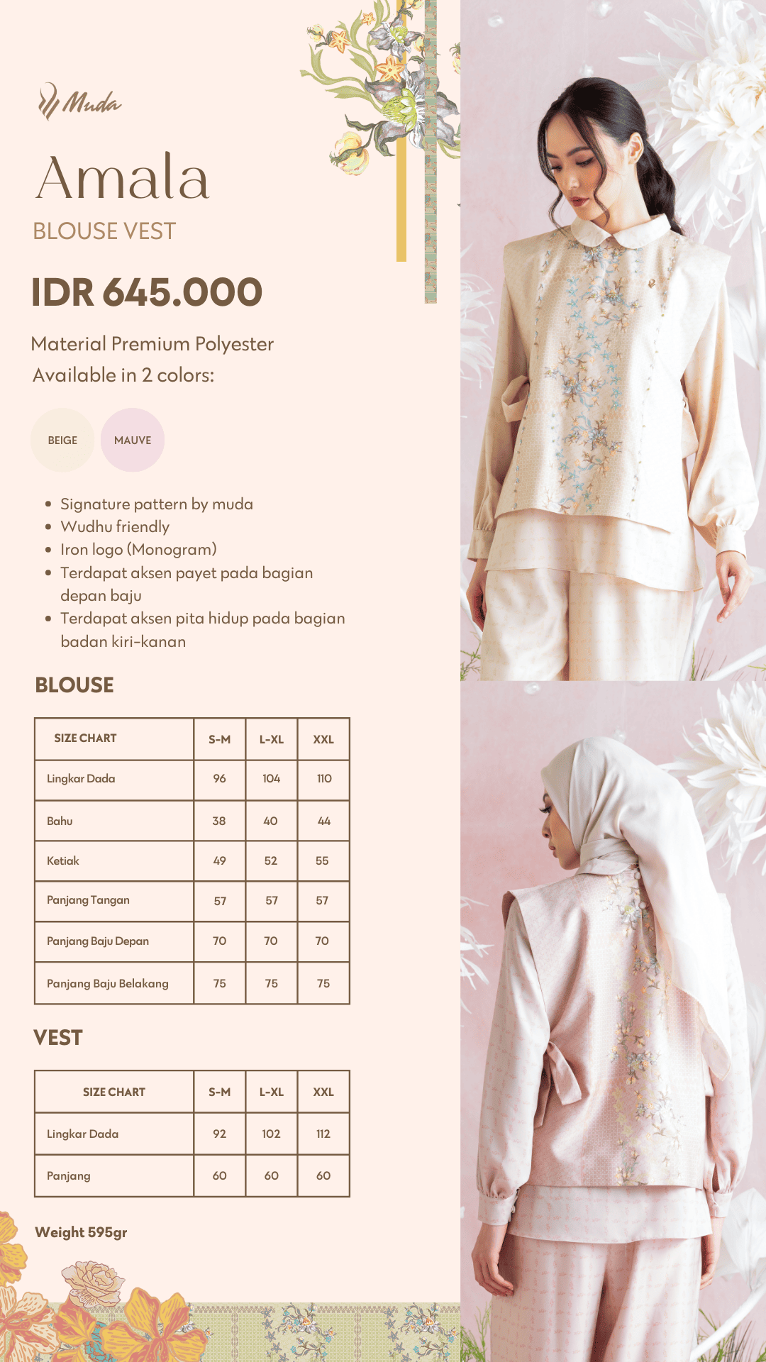 AMALA BLOUSE VEST